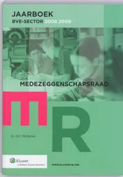 Omslag van Jaarboek MR BVE-sector 2008/2009