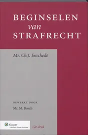 Omslag van Beginselen van strafrecht