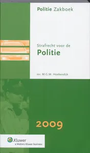 Omslag van Strafrecht voor de Politie
