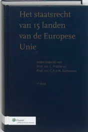 Omslag van Het staatsrecht van de landen van de Europese Unie