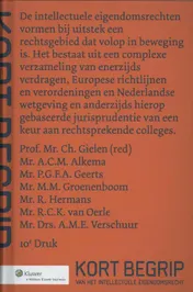 Omslag van Kort begrip van het intellectuele eigendomsrecht