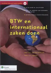 Omslag van BTW en internationaal zaken doen