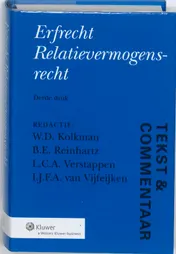 Omslag van Erfrecht relatievermogensrecht