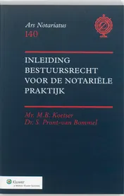 Omslag van Inleiding bestuursrecht voor de notariele praktijk