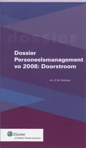 Omslag van Dossier Personeelsmanagement VO 2008: Doorstroom