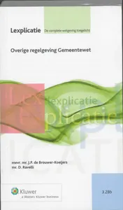 Omslag van Gemeentewet