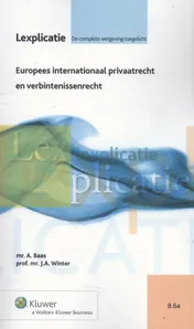 Omslag van Europees internationaal privaatrecht en verbintenissenrecht