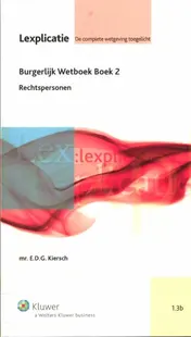 Omslag van Burgerlijk Wetboek. Boek 2/Deel II