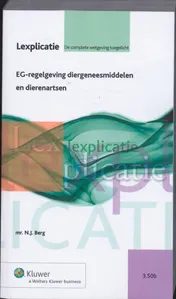 Omslag van EG- regelgeving diergeneesmiddelen en dierenartsen