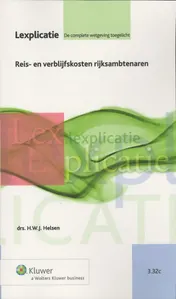 Omslag van Reis- en verhuiskosten rijksambtenaren