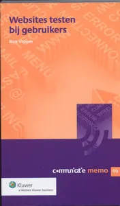 Omslag van Websites testen bij gebruikers
