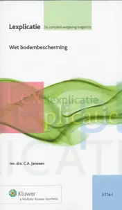 Omslag van Wet bodembescherming