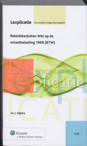 Omslag van Beleidsbesluiten Wet op de omzetbelasting 1968 (BTW)