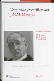 Omslag van Verspreide Geschriften van J.M.M. Maeijer