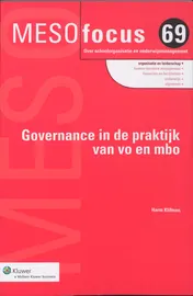 Omslag van Governance in de praktijk van vo en mbo