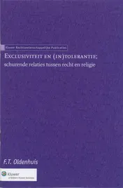 Omslag van Exclusiviteit en (in)tolerantie