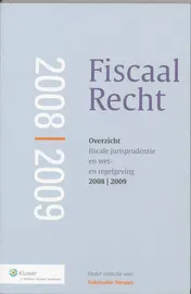 Omslag van Fiscaal Recht 2008/2009