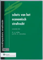 Omslag van Schets van het economisch strafrecht