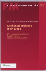 Omslag van De dienstbetrekking in drievoud