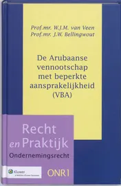 Omslag van De Arubaanse Vennootschap met beperkte aansprakelijkheid (VBA)