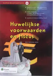 Omslag van Huwelijkse voorwaarden en fiscus