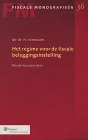 Omslag van Het regime voor de fiscale beleggingsinstelling