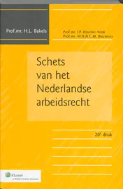 Omslag van Schets van het Nederlandse arbeidsrecht