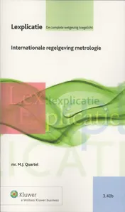 Omslag van Internationale regelgeving metrologie