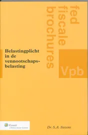 Omslag van Belastingplicht in de vennootschapsbelasting