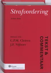 Omslag van Tekst & Commentaar Strafvordering