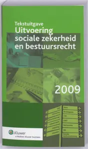 Omslag van Tekstuitgave Uitvoering Sociale Zekerheid en Bestuursrecht
