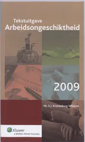 Omslag van Tekstuitgave Arbeidsongeschiktheid