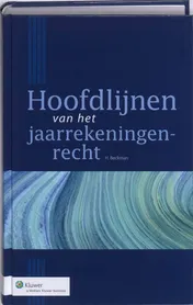 Omslag van Hoofdlijnen van het jaarrekeningenrecht