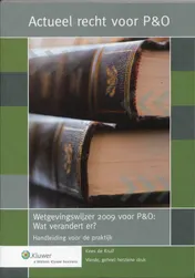 Omslag van Wetgevingswijzer 2009 voor P&O : Wat verandert er?