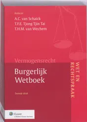 Omslag van Vermogensrecht Burgerlijk Wetboek