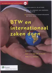 Omslag van BTW en internationaal zaken doen