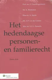 Omslag van Het hedendaagse personen- en familierecht