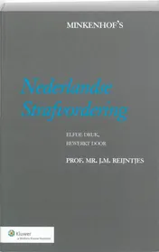 Omslag van Minkenhof's Nederlandse strafvordering