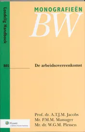 Omslag van De arbeidsovereenkomst (exclusief het ontslagrecht)
