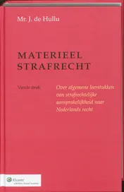 Omslag van Materieel strafrecht