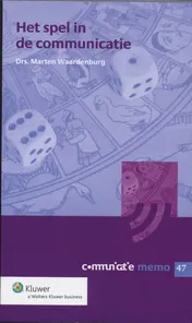 Omslag van Het spel in de communicatie