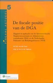 Omslag van De fiscale positie van de DGA
