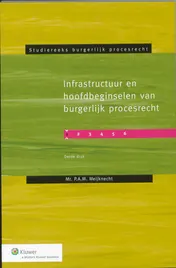 Omslag van Infrastructuur en hoofdbeginselen van burgerlijk procesrecht