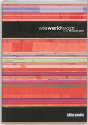 Omslag van Wie werkt waar in de reclame 2009