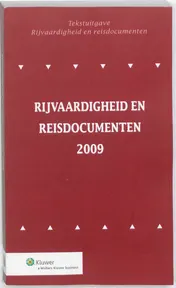 Omslag van Tekstuitgave Rijvaardigheid en Reisdocumenten 2009