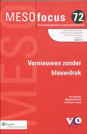 Omslag van Vernieuwen zonder blauwdruk