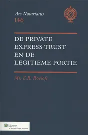 Omslag van De private express trust en de legitieme portie