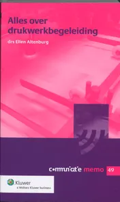 Omslag van alles over drukwerkbegeleiding