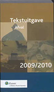 Omslag van Tekstuitgave Afval 2009/2010