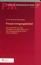 Omslag van Fiscaal onvergangsbeleid
